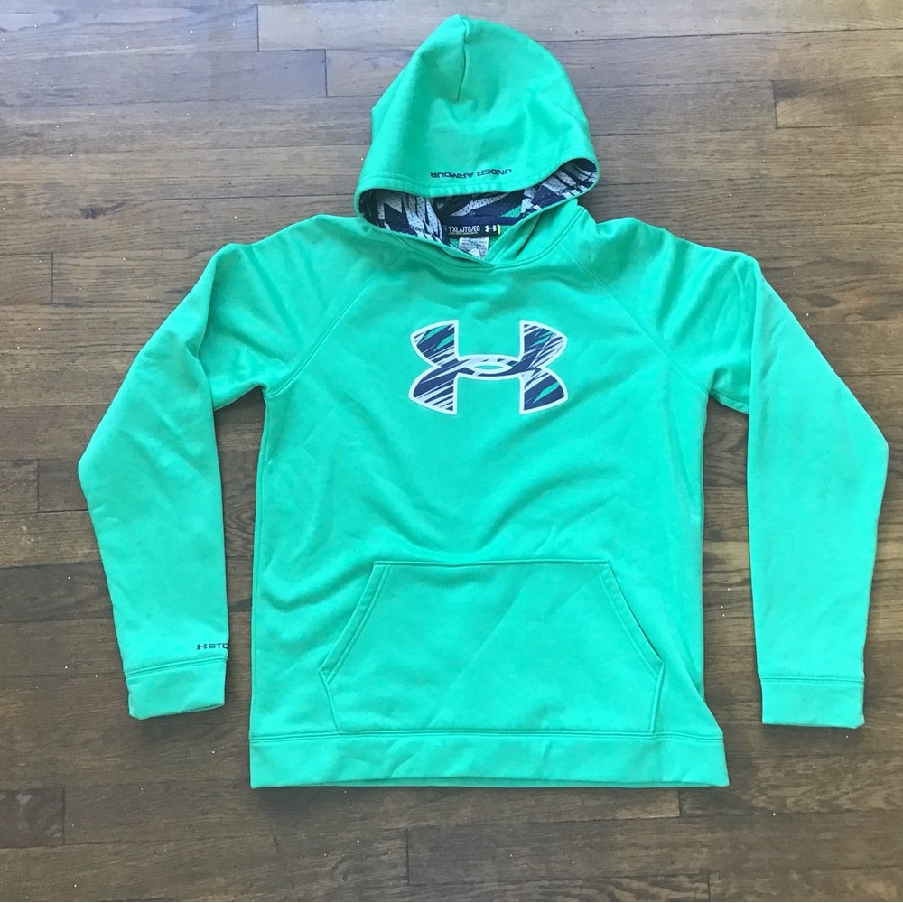 Green Under Armour Green Storm 1 Hoodie